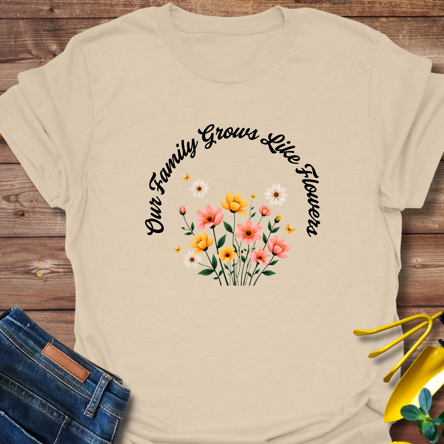 Flower Family T-shirt