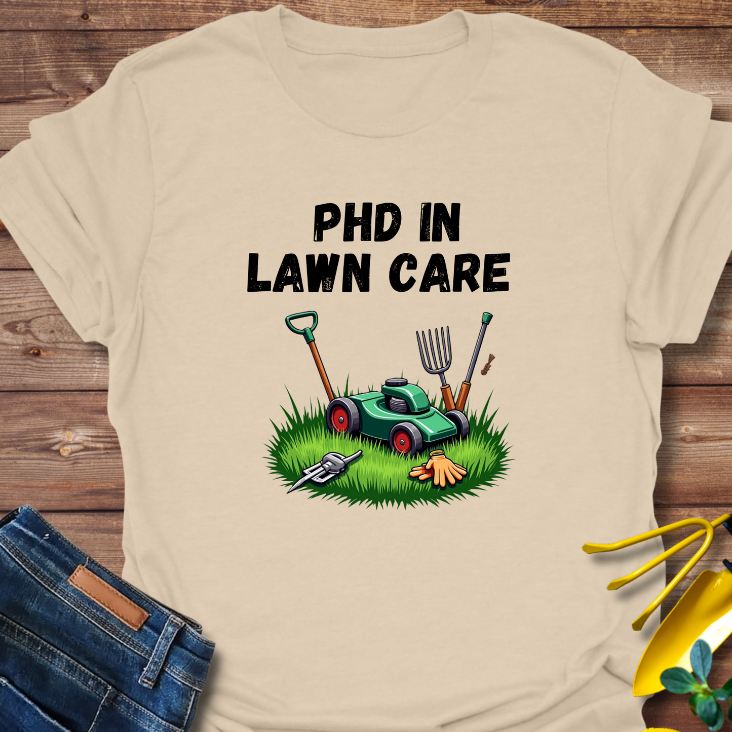Lawn PhD T-shirt