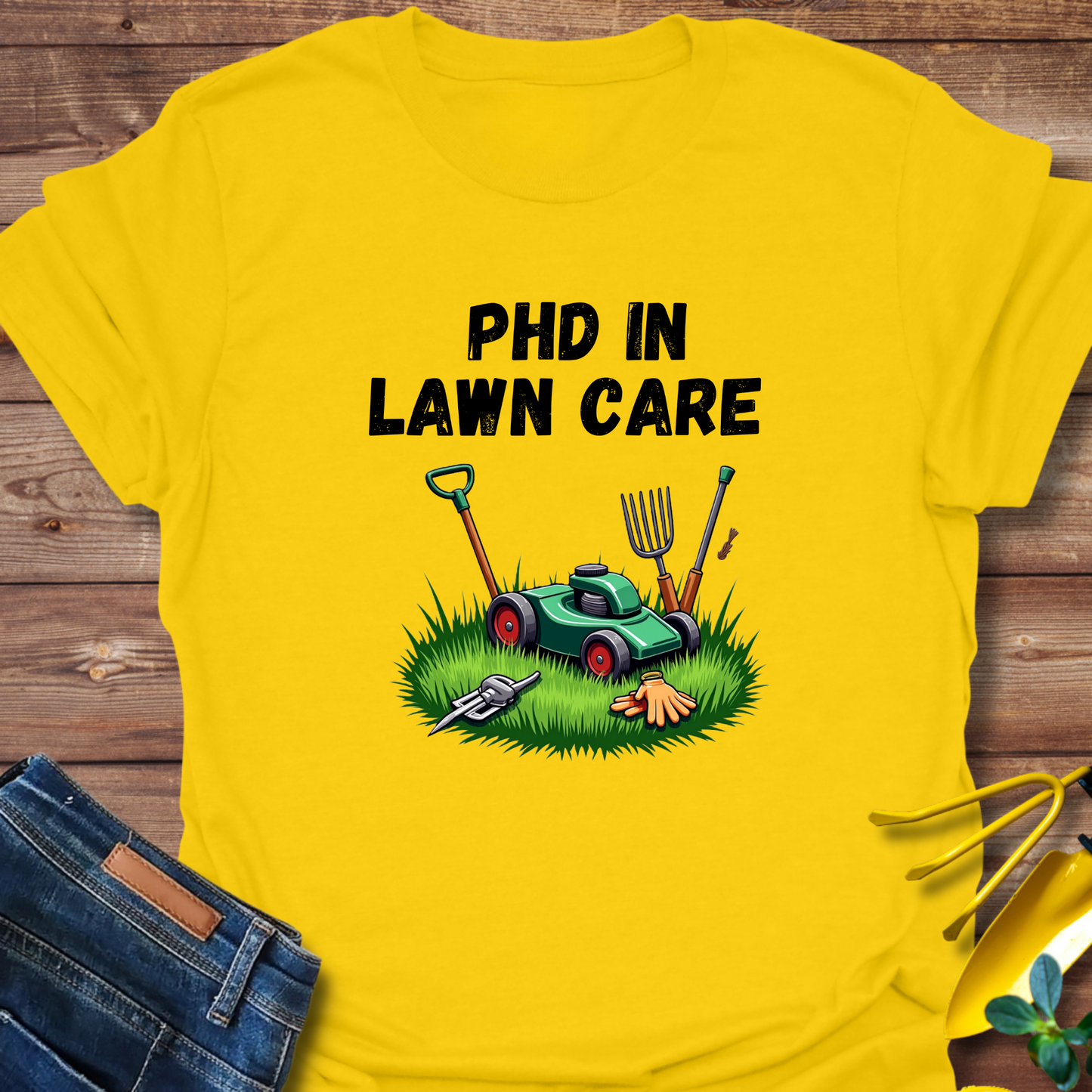 Lawn PhD T-shirt