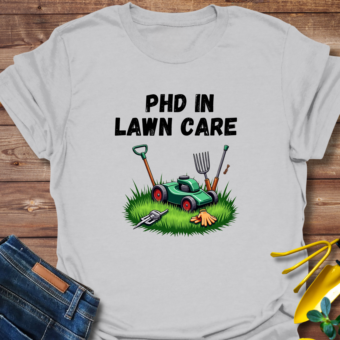 Lawn PhD T-shirt