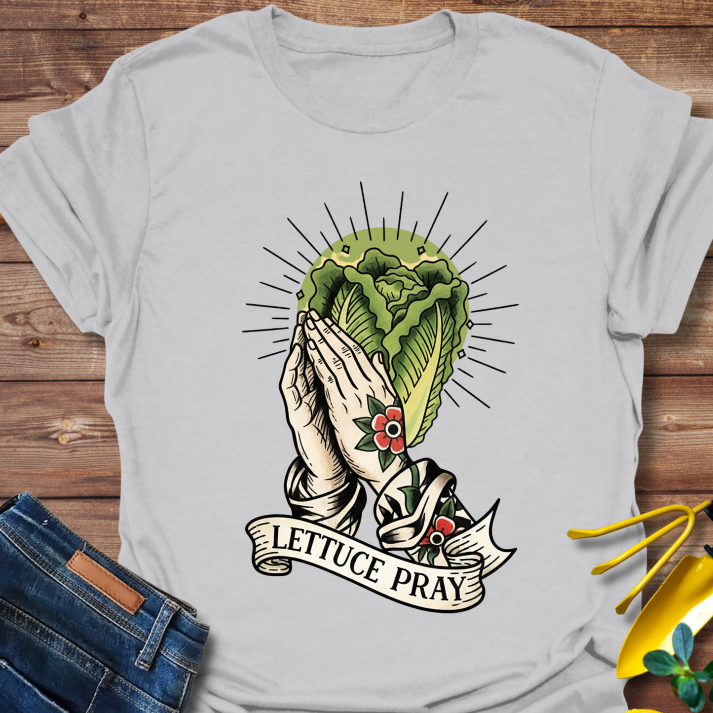 Lettuce Pray T-shirt