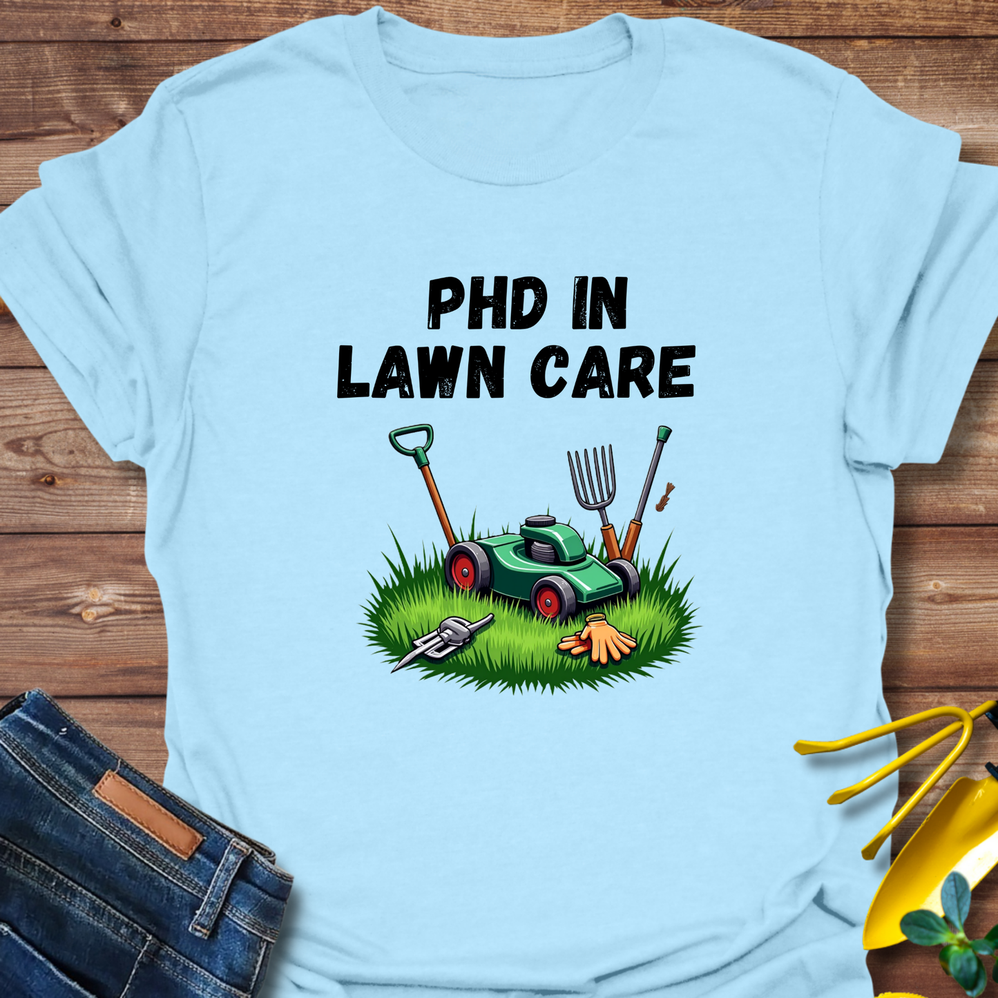 Lawn PhD T-shirt