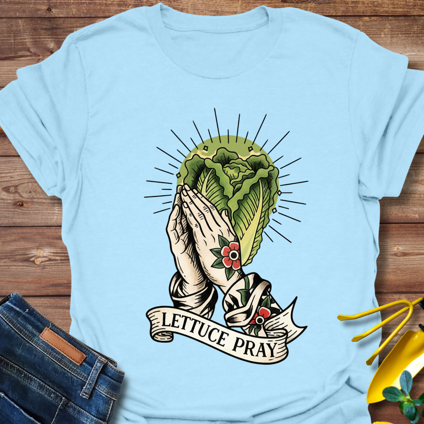 Lettuce Pray T-shirt