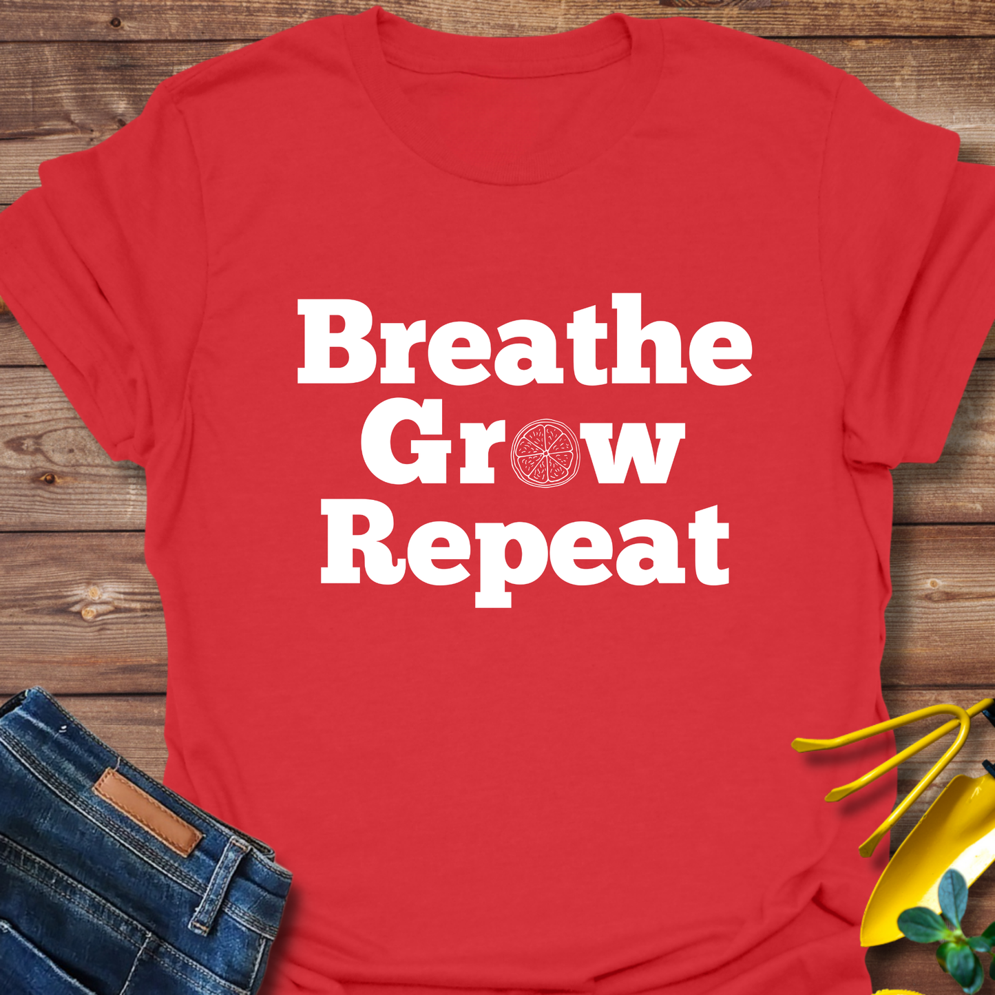 Breathe, Grow, Repeat T-shirt