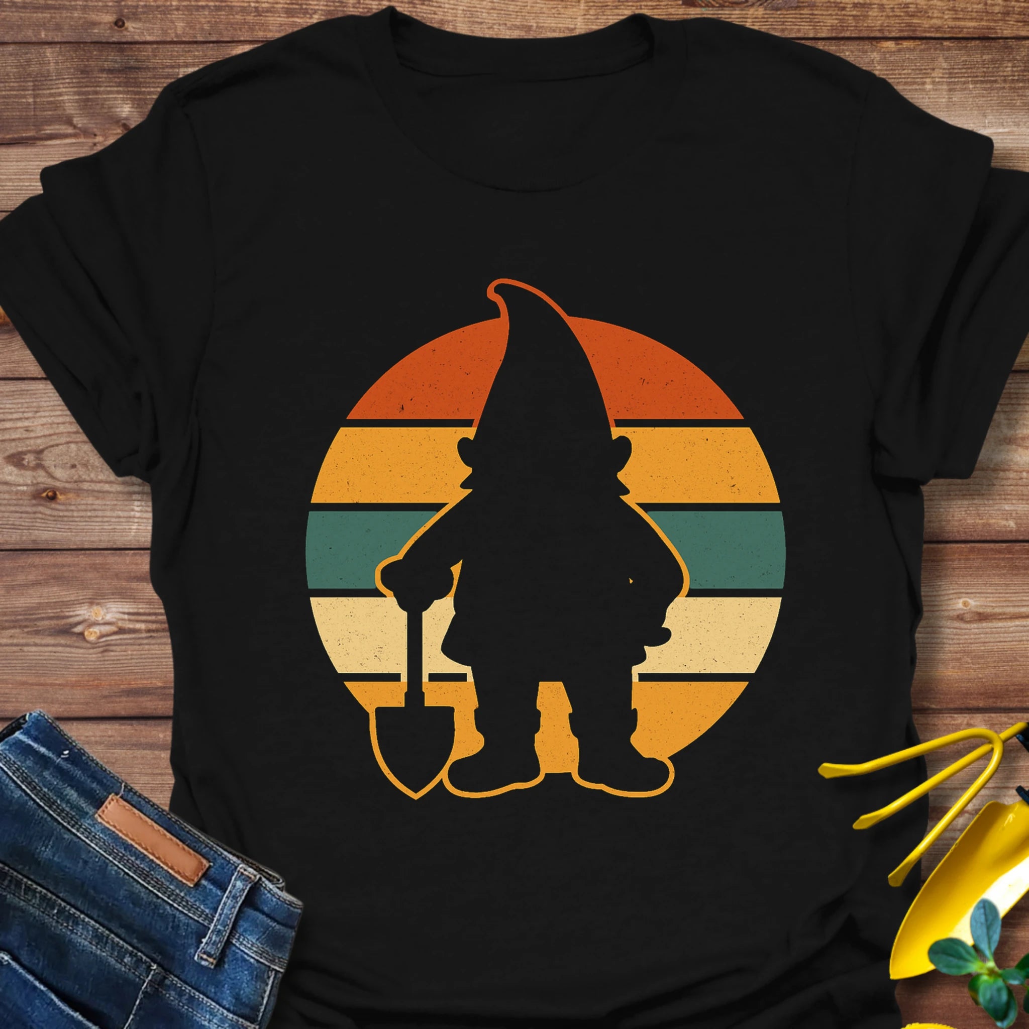 Retro Garden Gnome T-Shirt