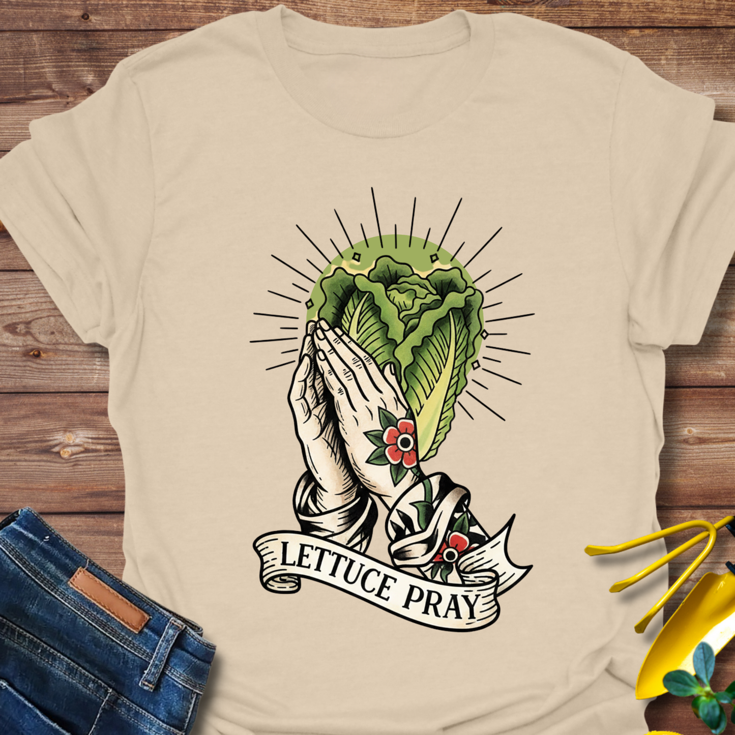 Lettuce Pray T-shirt