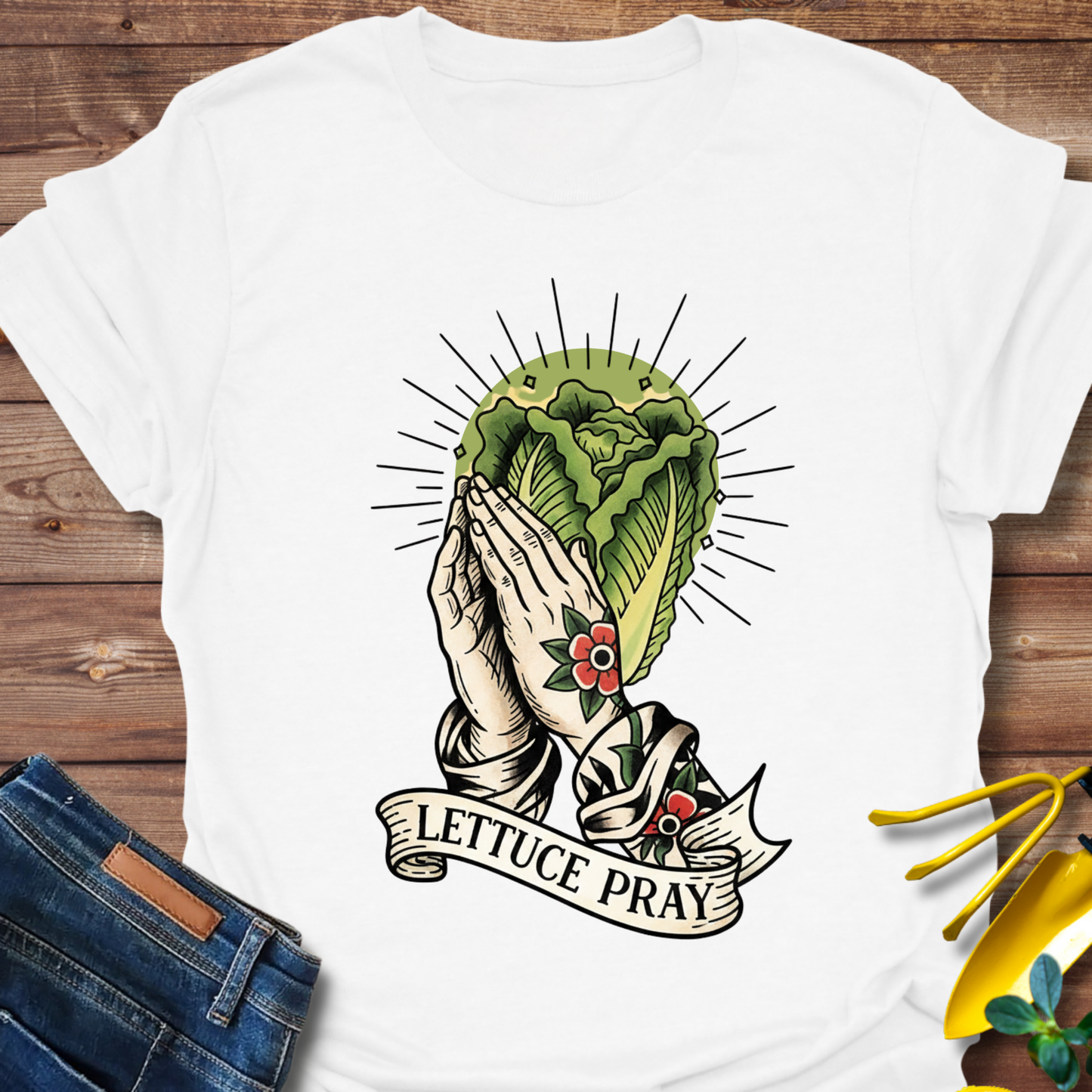 Lettuce Pray T-shirt