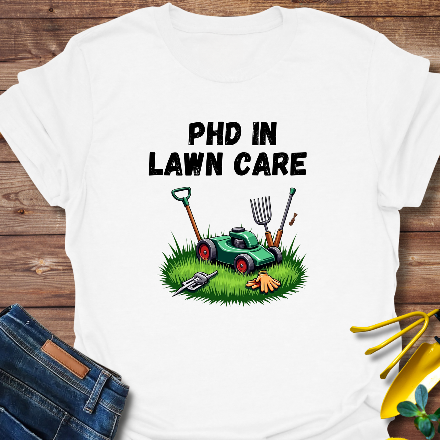 Lawn PhD T-shirt